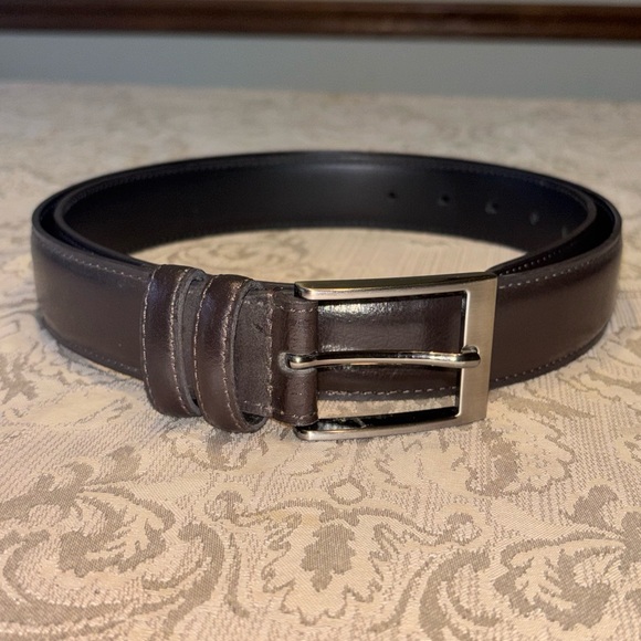 Men's Brown  Genuine Leather Belt XL - Picture 1 of 10